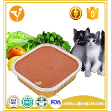 Wet pet food wholesale chicken flavor nutritious healthy cat food